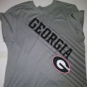 Excellent Nike Dri Fit Georgia Bulldogs Size L